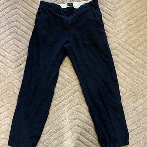 Men's Navy Blue linen pants J Crew